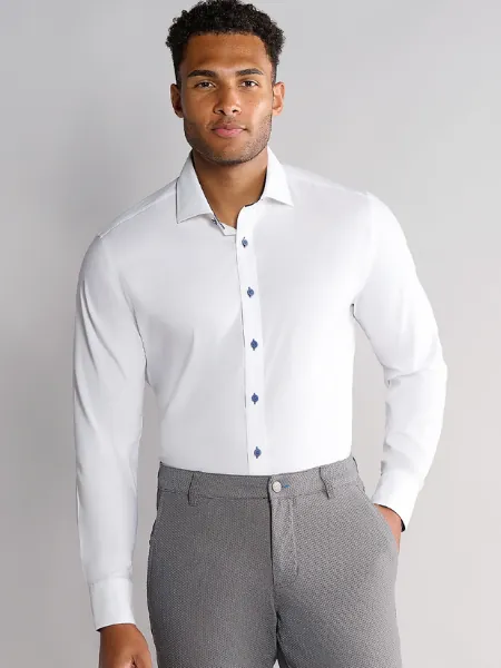 Leader Contrast Dress Shirt